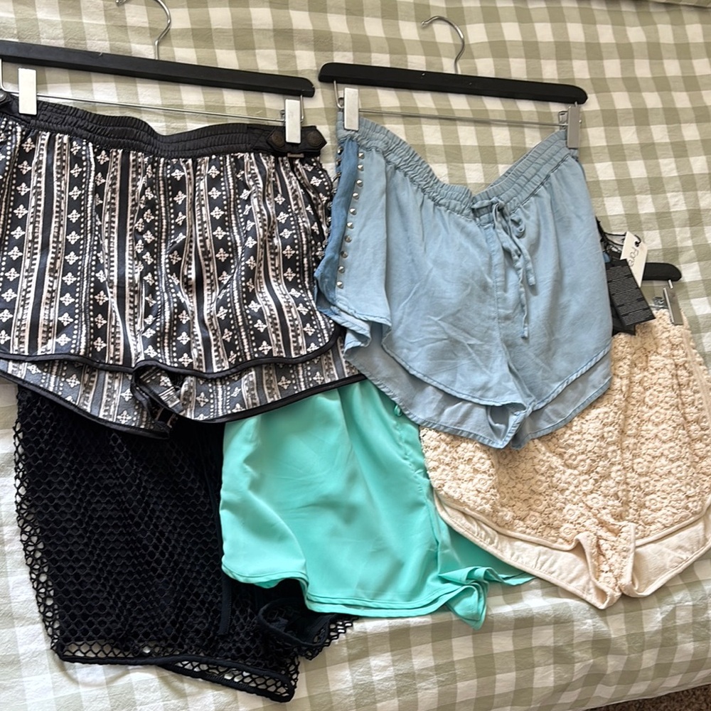 Forever 21 Festival Shorts bundle